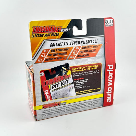 Auto World Thunderjet Ultra-G electric slot racer packaging on a white background