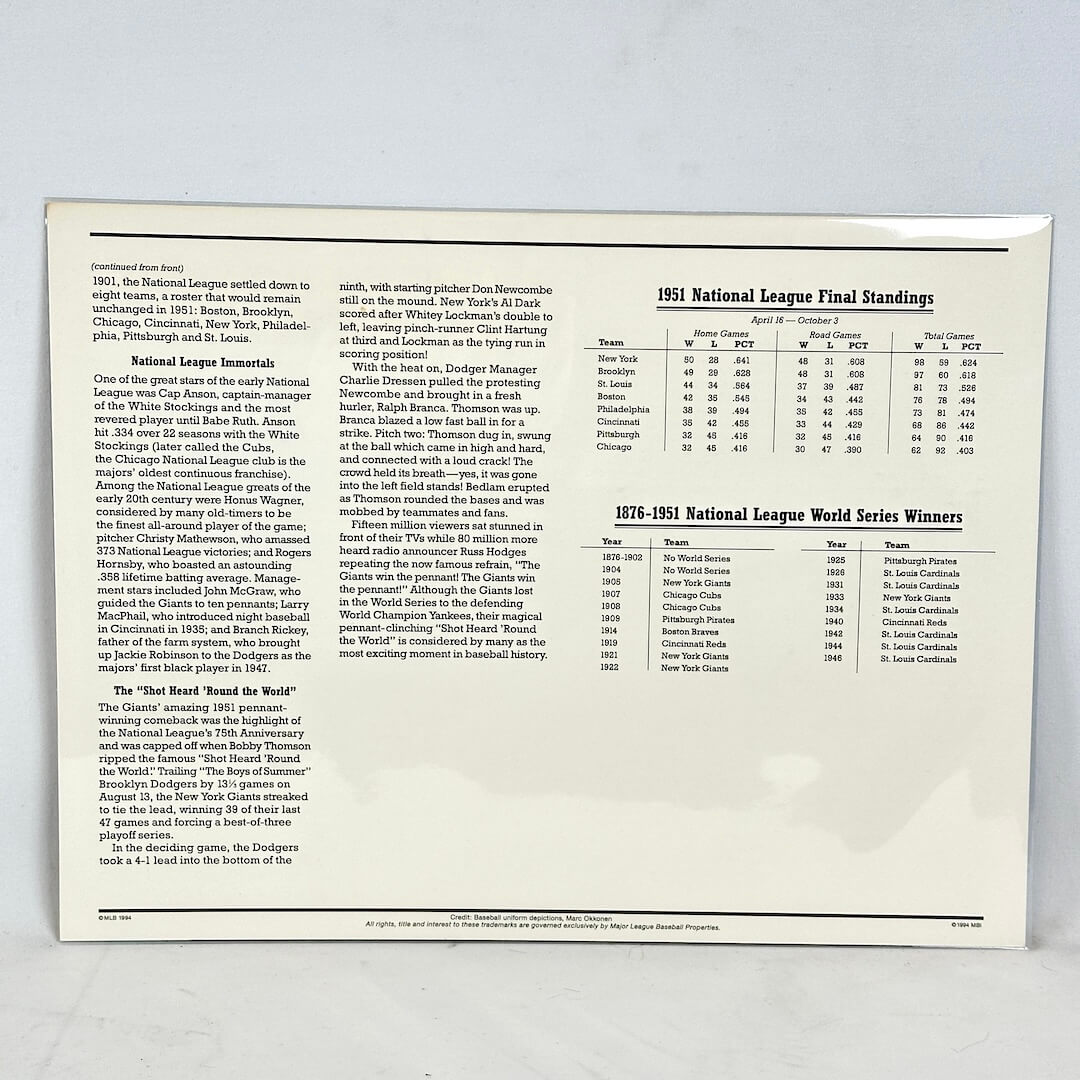 Vintage-style sports poster with text on a light gray background
