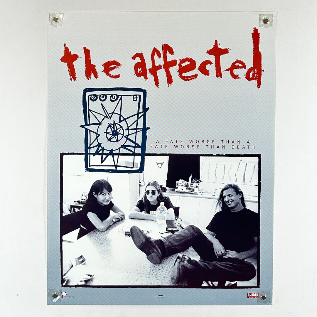 The Affected - 1994 - Record Store Promo Poster