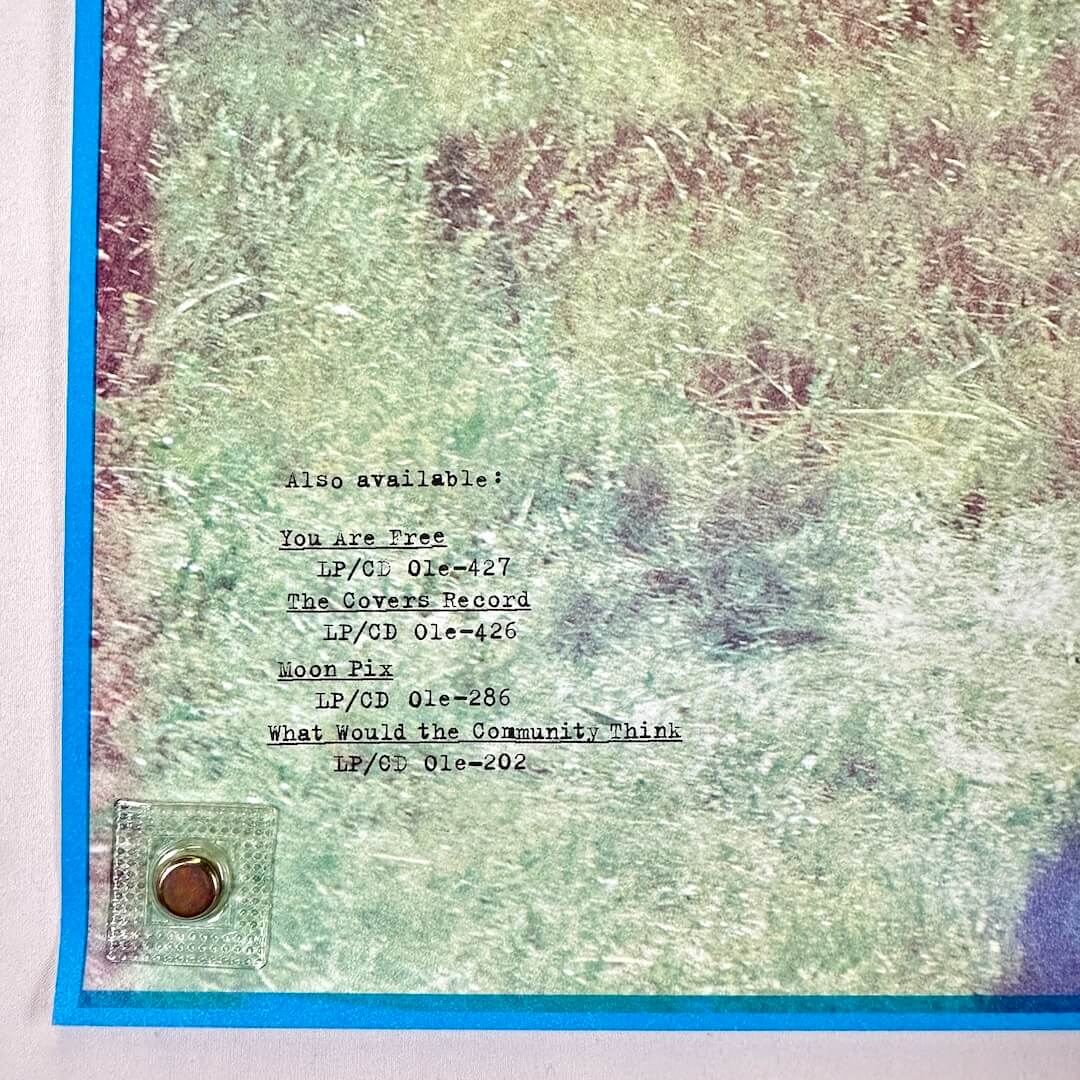 Bottom left corner of poster in good condition.
