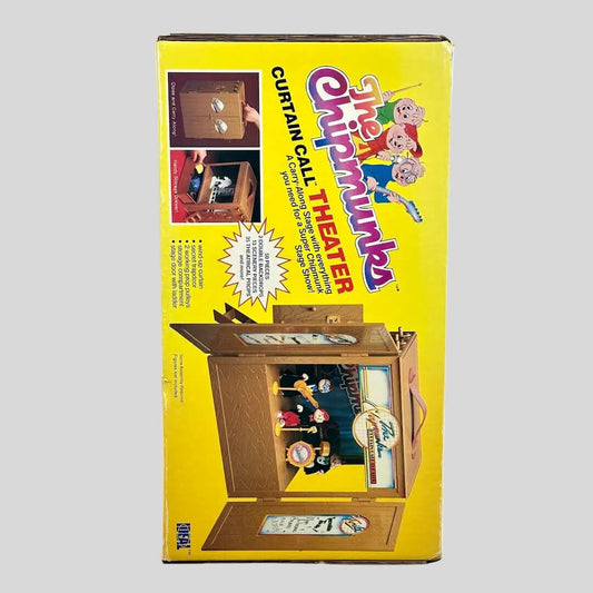 Box of The Chipmunks Curtain Call Theater on a white background
