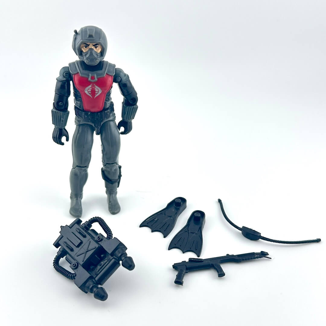 Gi Joe/ Comandos Em Ação Cobra Frogman Ano 1985 C/ File Card | Parcelamento sem juros Gi Joe/ Comandos Em Ação Cobra Frogman Ano 1985 C/ File Card | Parcelamento sem juros