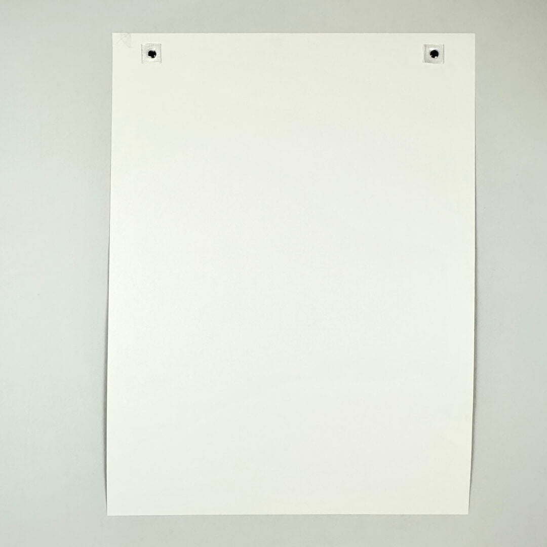 backside of poster showing no damage or creases to face.