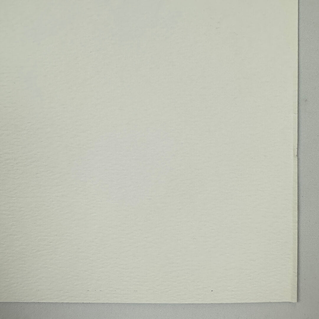 Close up of backside of crease along bottom corner edge.