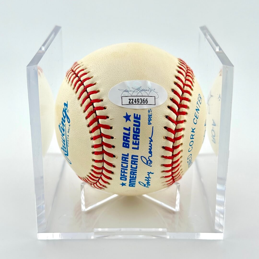 James "Cool Papa" Bell Signed Baseball - JSA