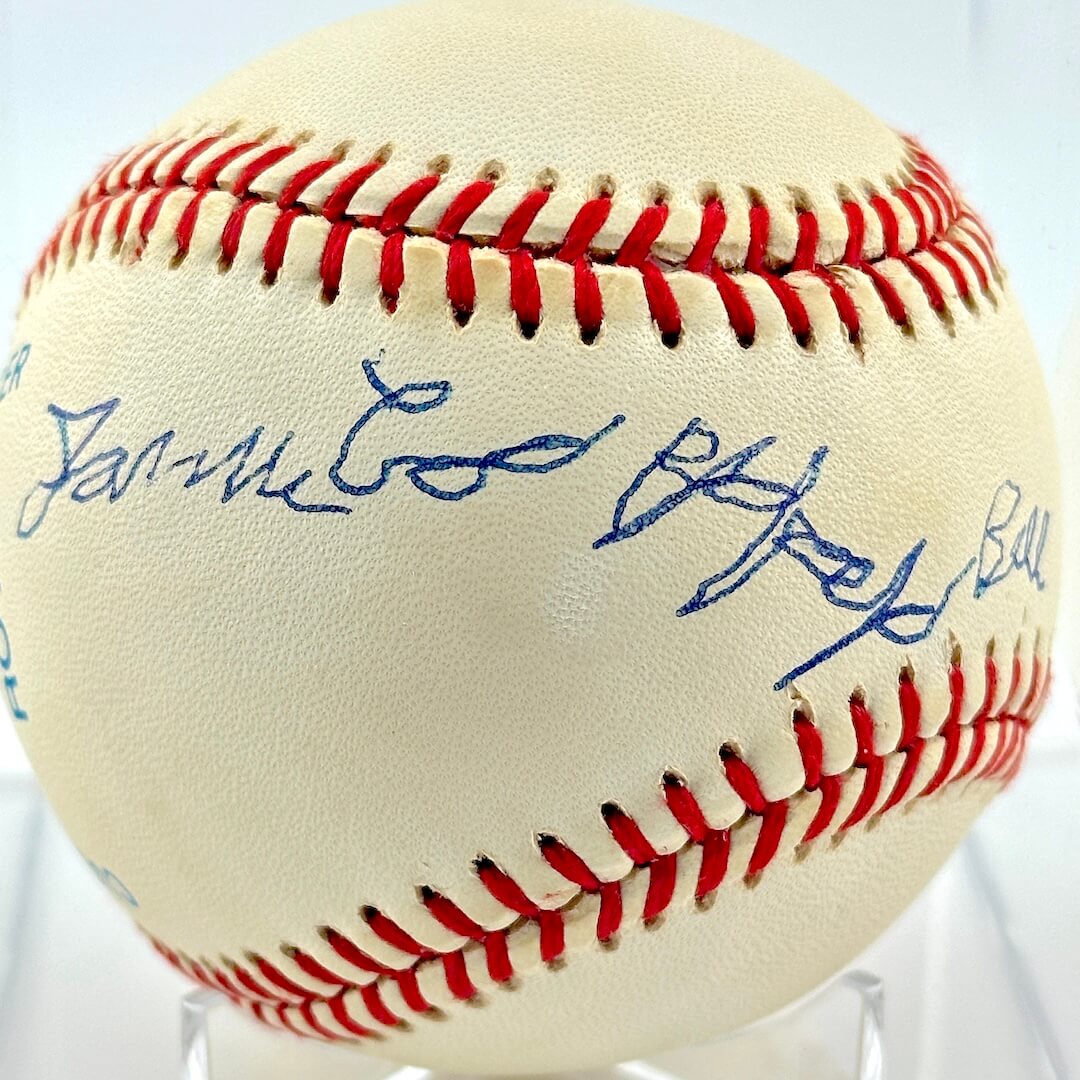 James "Cool Papa" Bell Signed Baseball - JSA