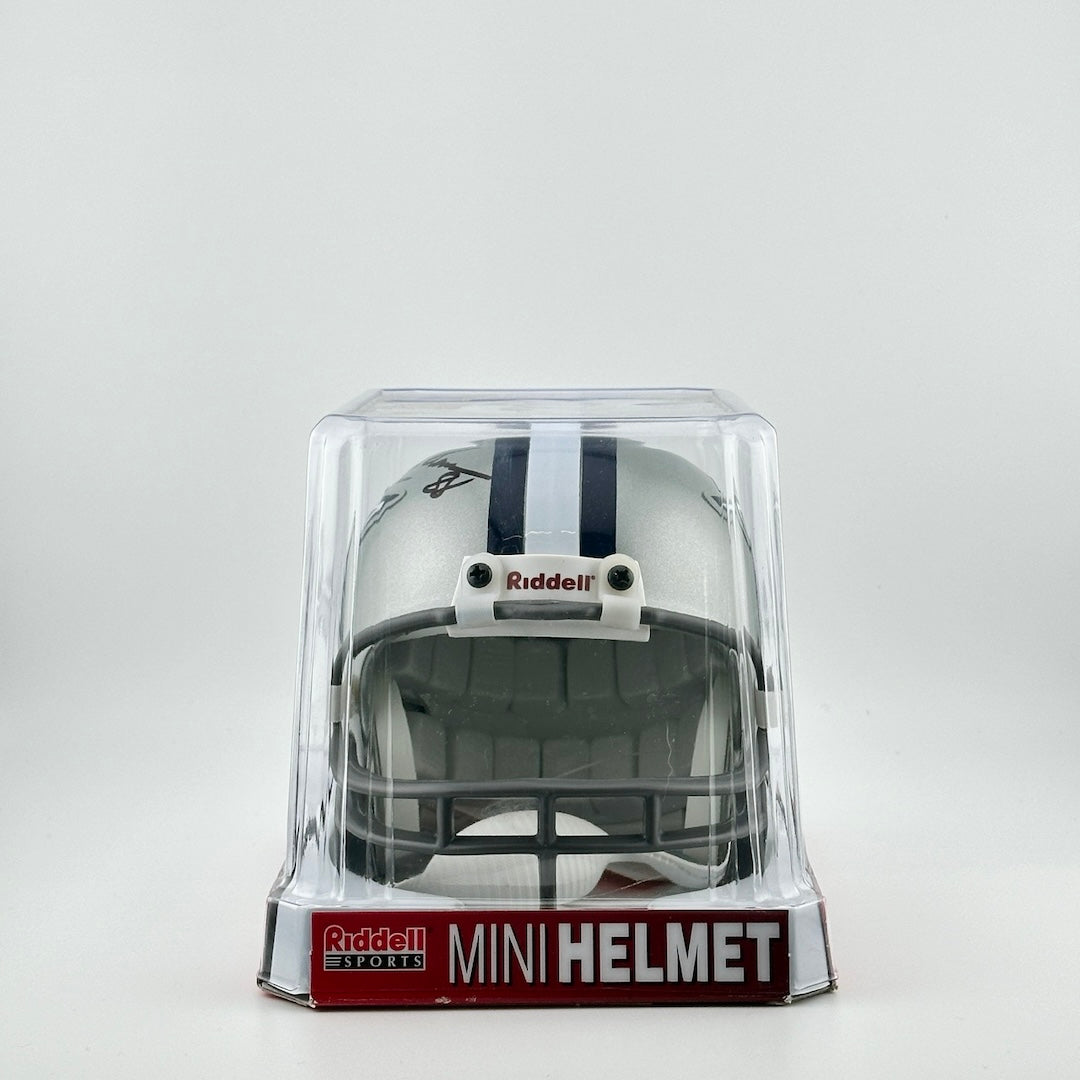 Drew Pearson - Dallas Cowboys - Signed Mini Helmet