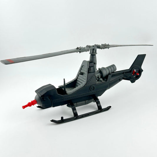 Toy helicopter on a white background