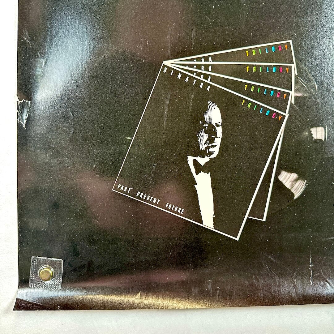 Bottom left corner with small tear and scratches.