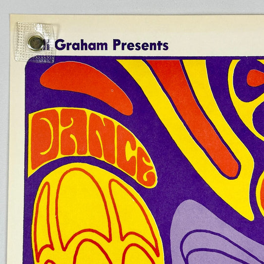 Top left corner of poster in excellent condition.