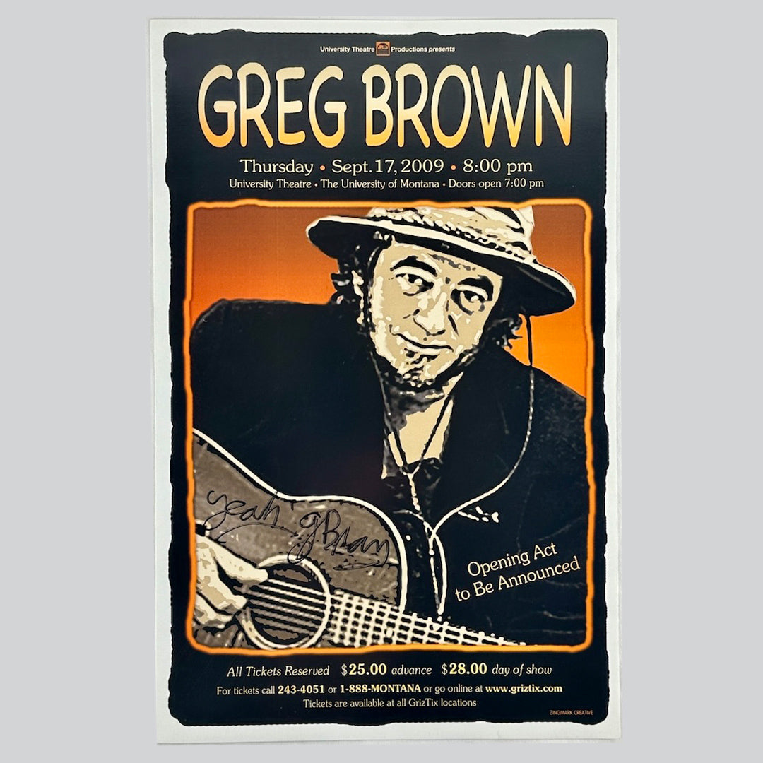 Poster of Greg Brown