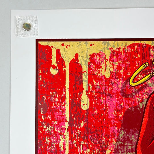 Top left corner with no damage.