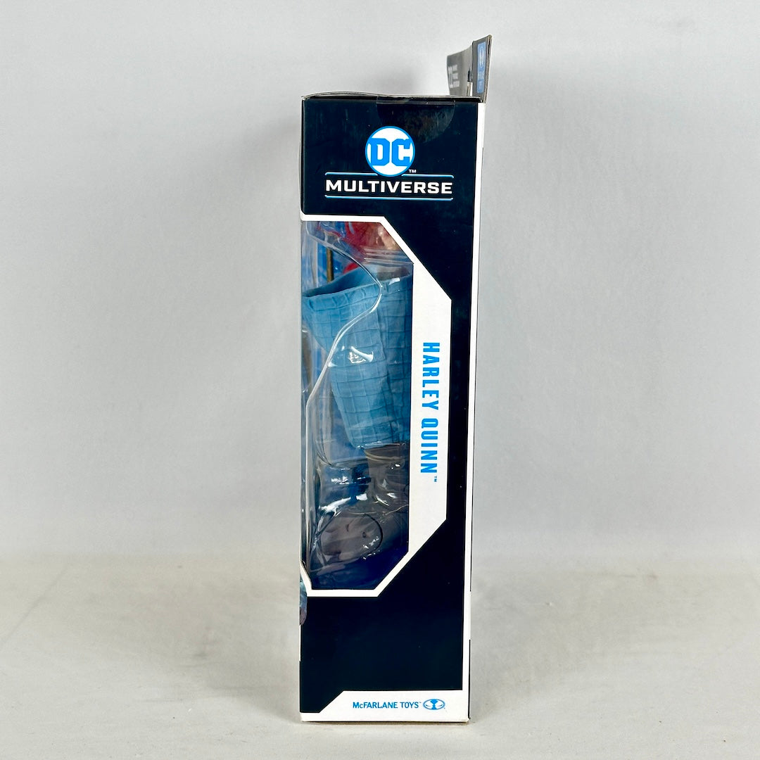 DC Multiverse Harley Quinn action figure in its original retail packaging.