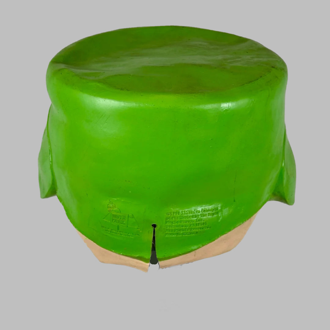 Back of mask to show no damage and opening for wear with copyright information.