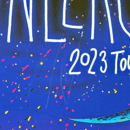 Image of scratches to center of poster.