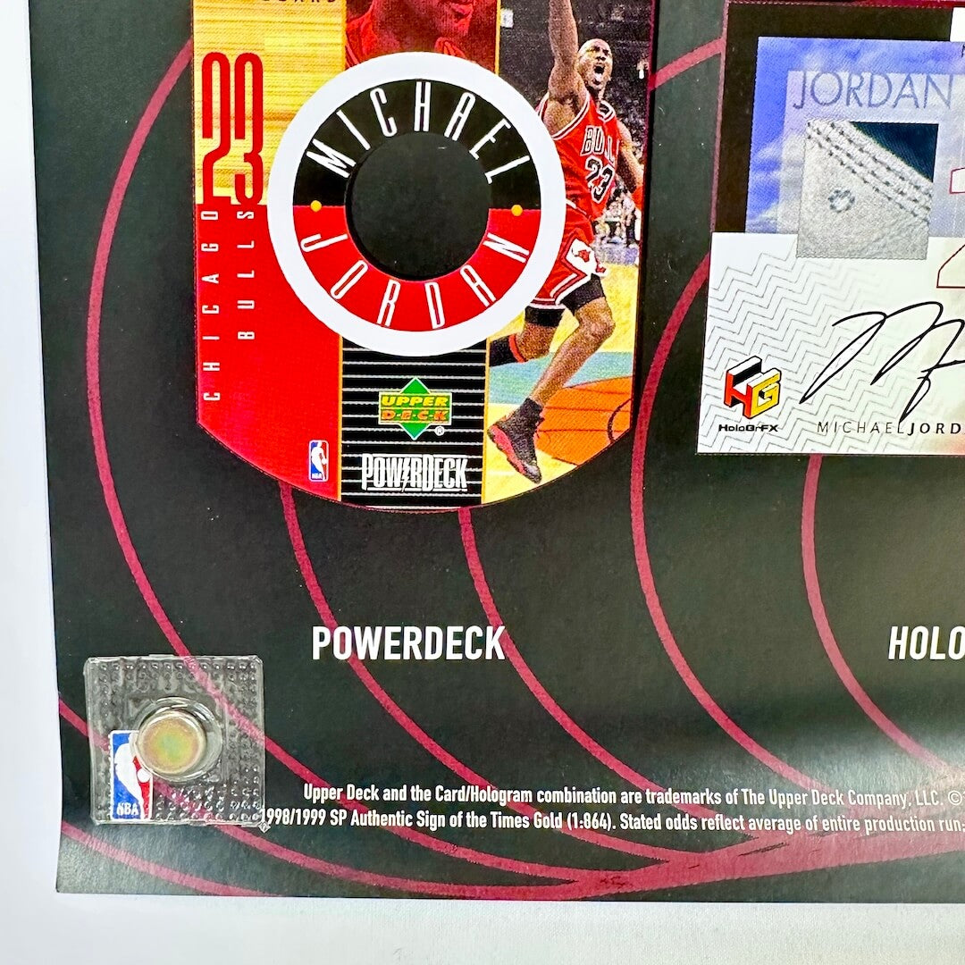 Bottom left corner of poster with no visible damage or imperfections.