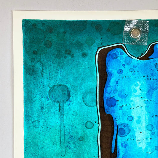 Top left corner in mint condition.