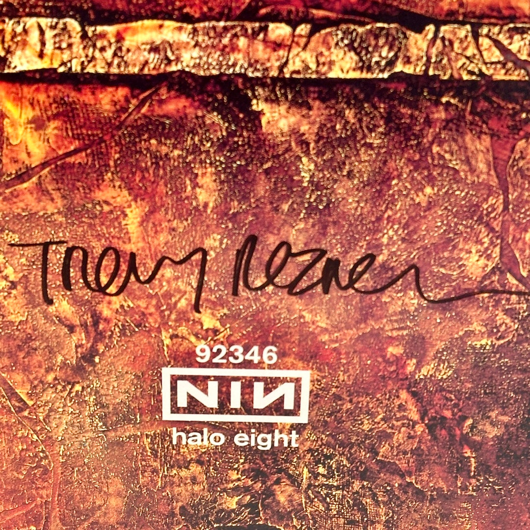 Trent Reznor Signed Promo Poster - Nine Inch Nails - JSA