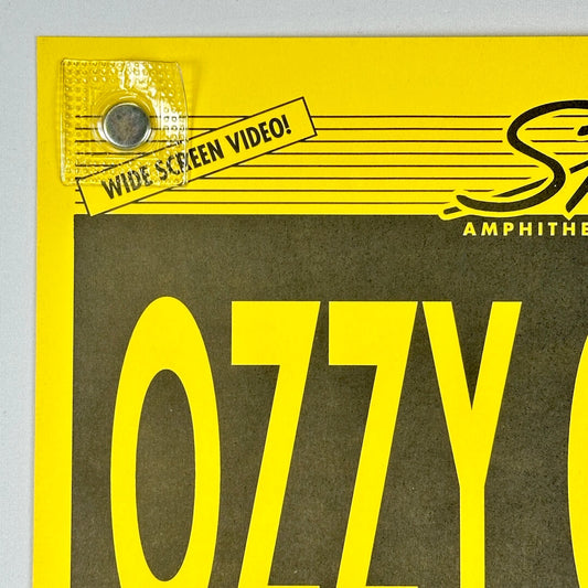 Top left corner of poster in perfect condition.