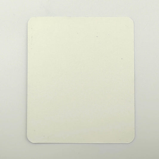 Backside of unused sticker.