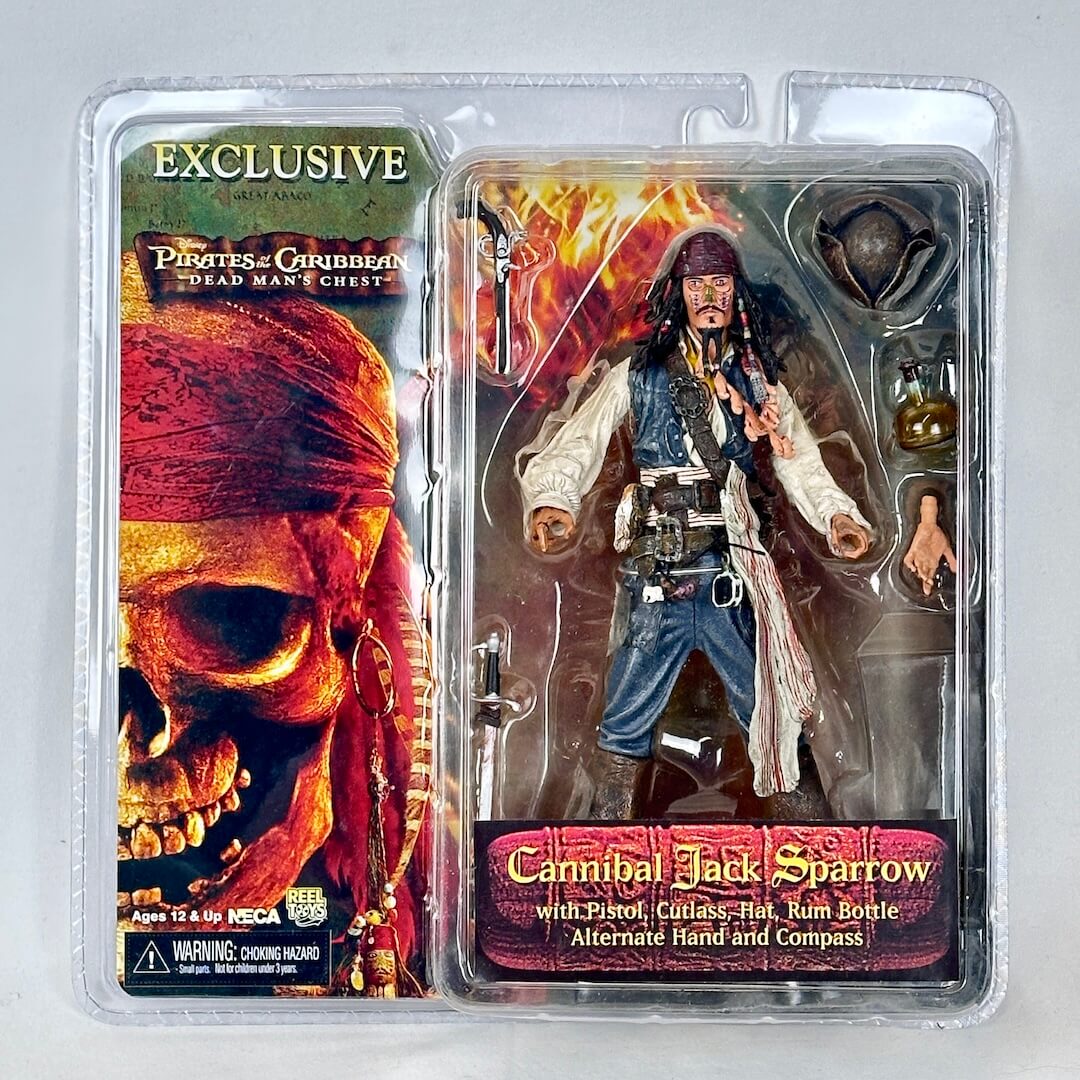 SF・ファンタジー・ホラー Pirates of the Caribbean Cannibal Jack Cannibal Jack Sparrow|Pirates of the Caribbean|NECA|Rockin Rudys