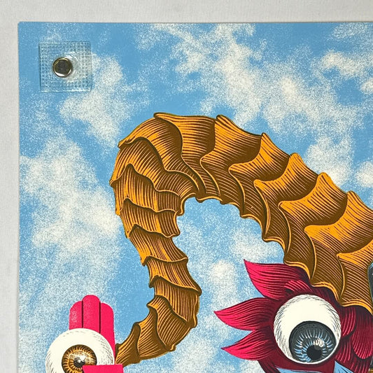 Top left corner in mint condition.