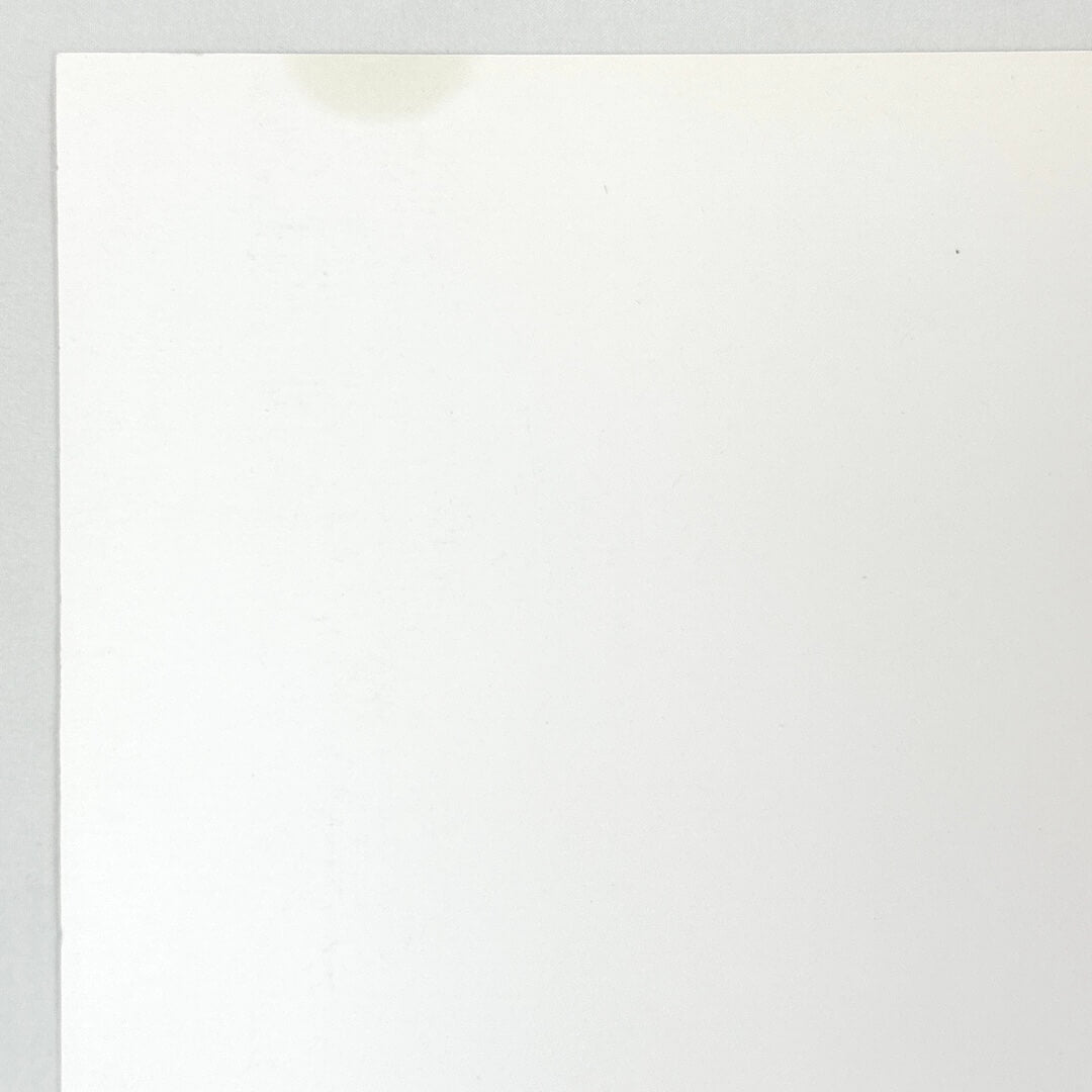 Top left corner of reverse side showing small stain to poster.