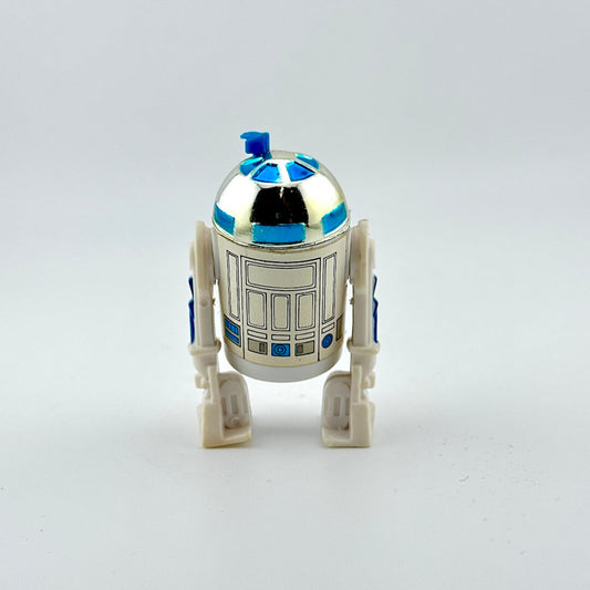 Toy robot model on a white background