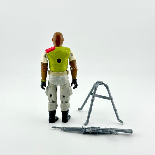 GI Joe action figure with accessories against white background.