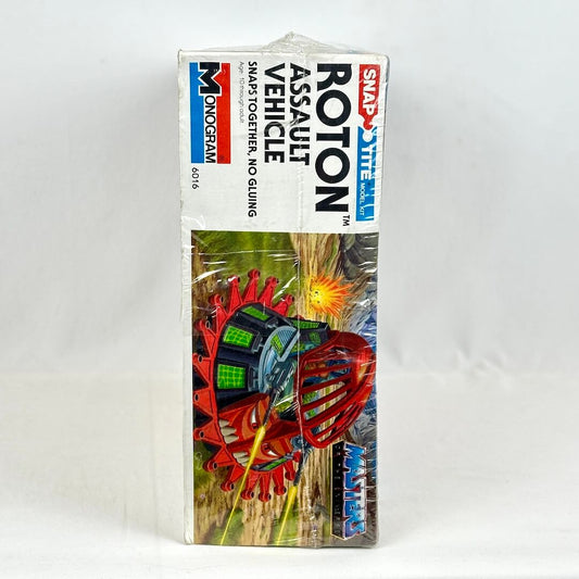 Boxed model kit of a Roton Assault Vehicle with branding on a white background