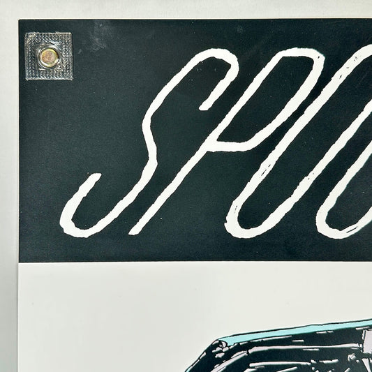 Top left corner of poster in mint condition.