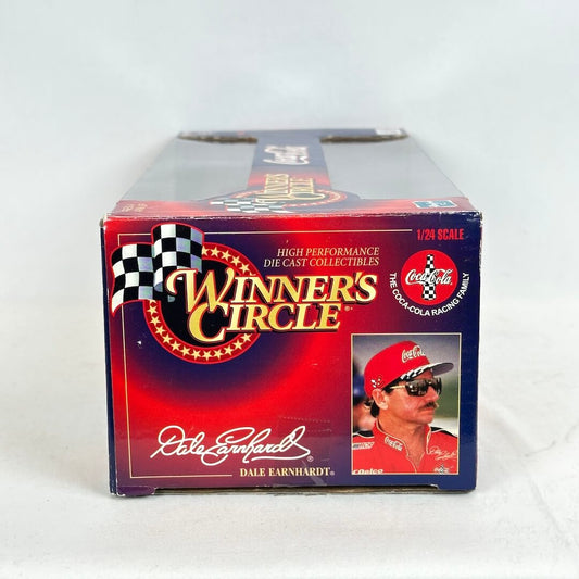 Winner's Circle Dale Earnhardt die cast collectible packaging on a white background