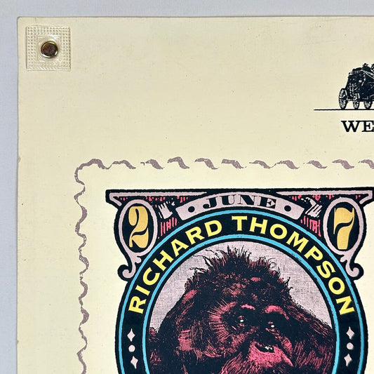 Top left corner of poster in with slight wear to edges.