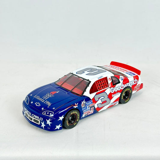 Model race car with 'Goodwrench' and number '3' on a white background