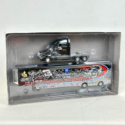 Model truck in packaging with 'Goodwrench' branding on a white background