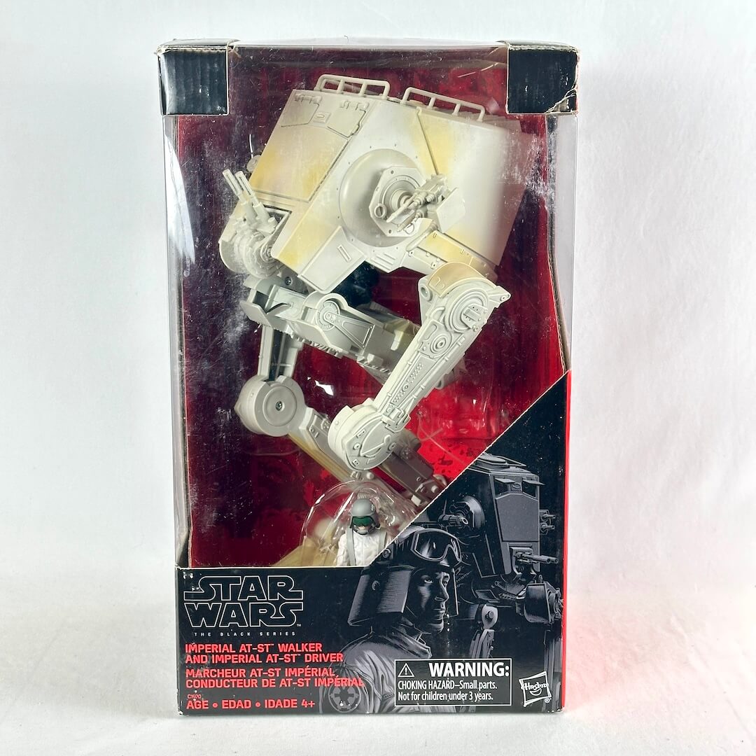Star Wars The Empire Strikes Back Imperial AT-AT Walker figure in its original window box packaging.