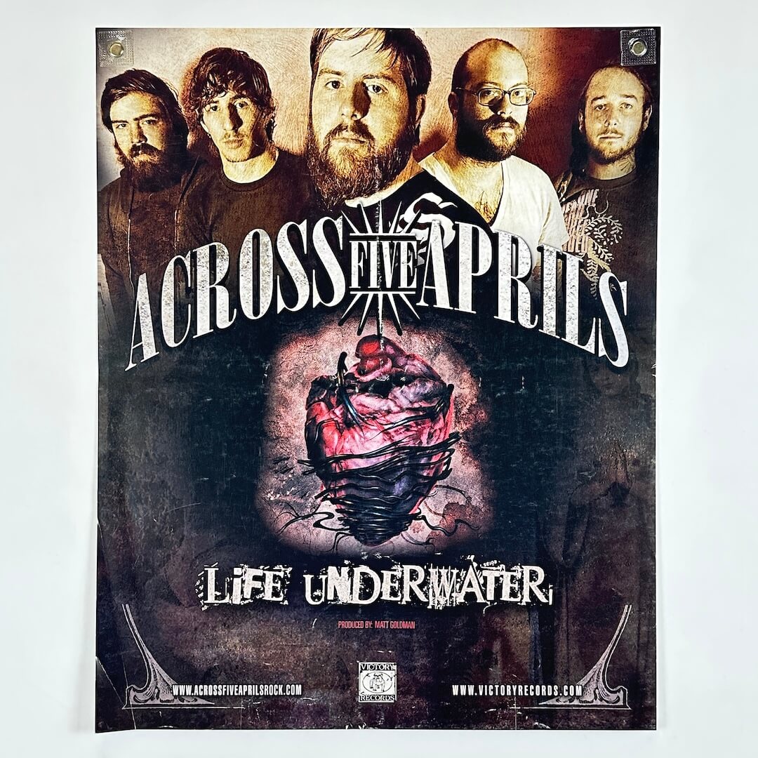 Across Five Aprils - 2008 - Record Store Promo Poster