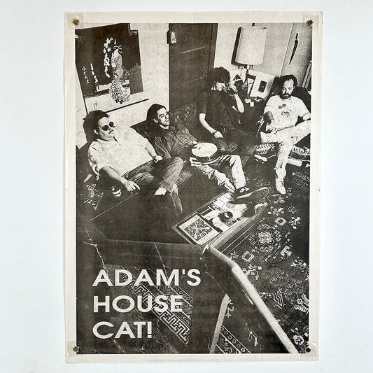 Adam's House Cat - Record Store Promo Poster