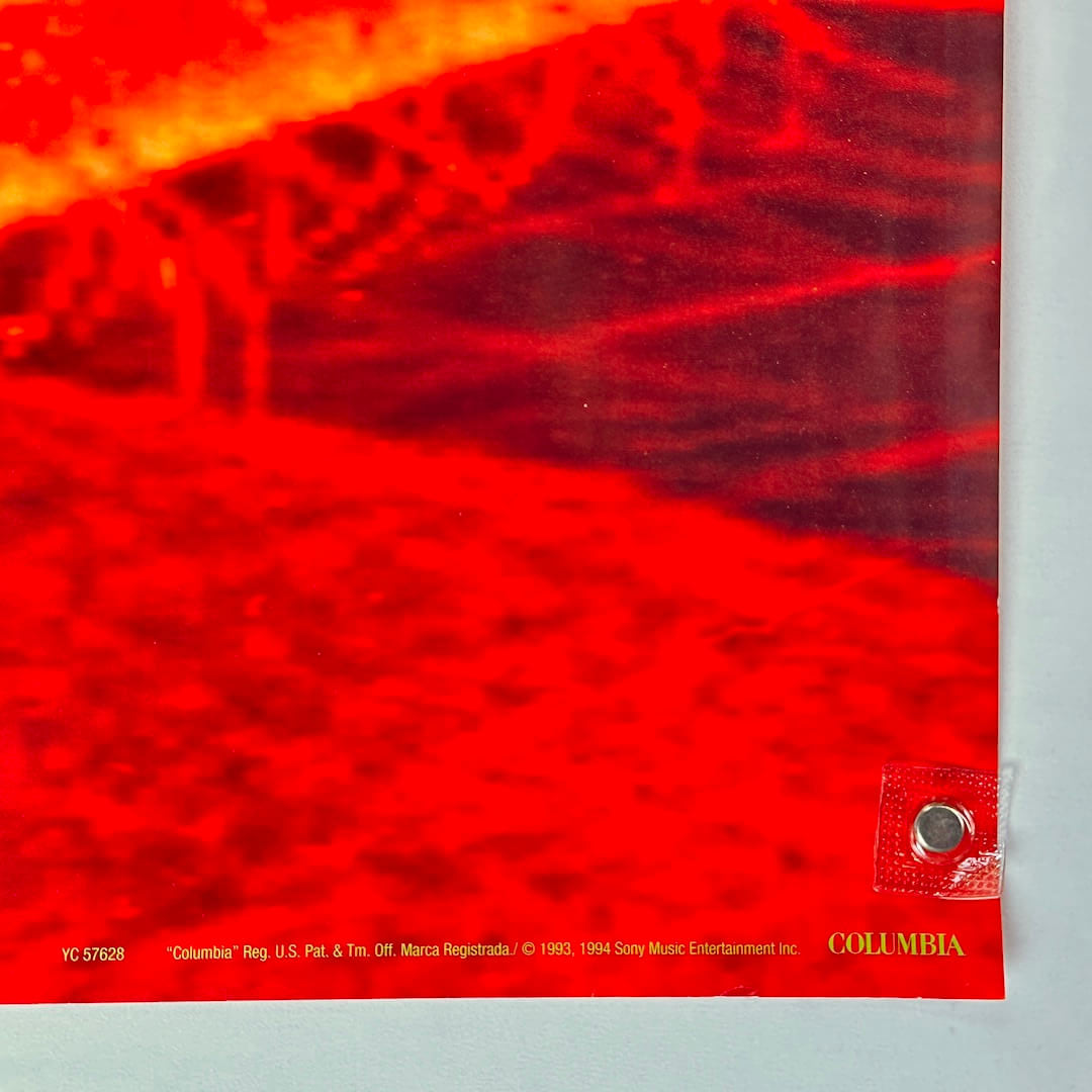 Close up of bottom right corner with copyright information and good condition. 