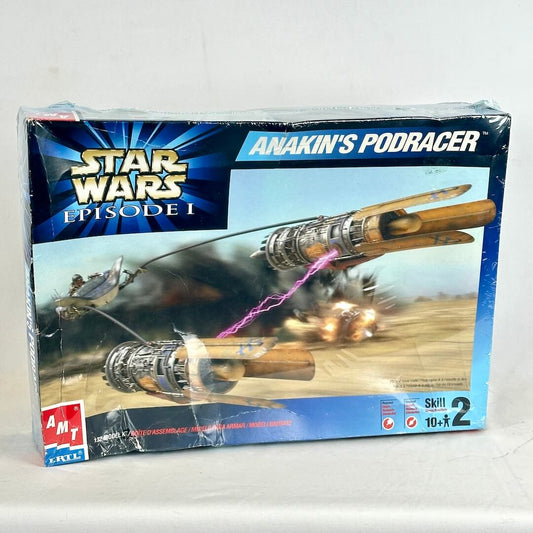 Star Wars Episode I Anakin's Podracer toy model kit packaging on a white background