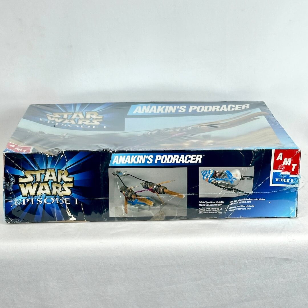 Star Wars Anakin's Podracer toy set packaging on a white background