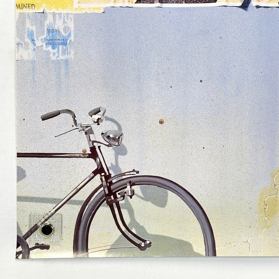 Bottom left corner of poster in good condition. 