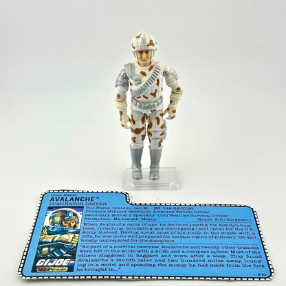 Avalanche (Battle Force 2000) - 1987 - G.I. Joe