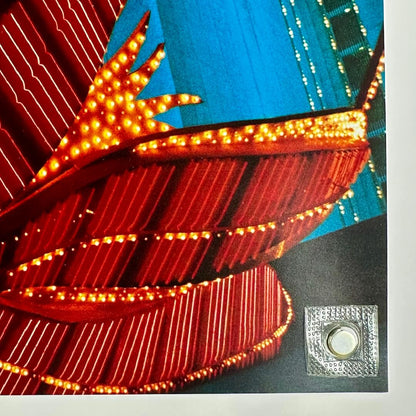 Bottom right corner of poster in mint condition. 