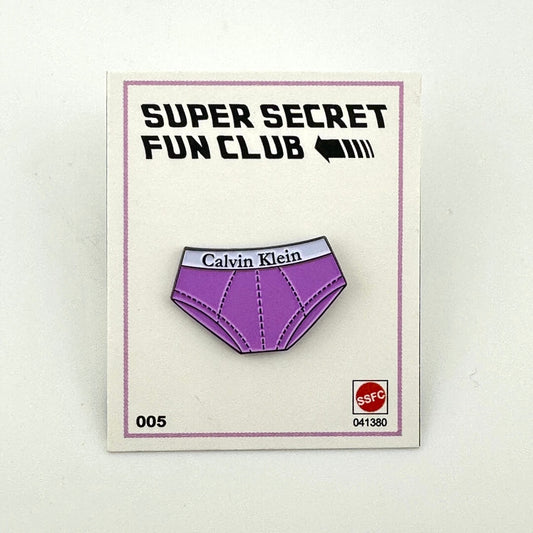 Back to the Future - Super Secret Fun Club - Enamel Pin