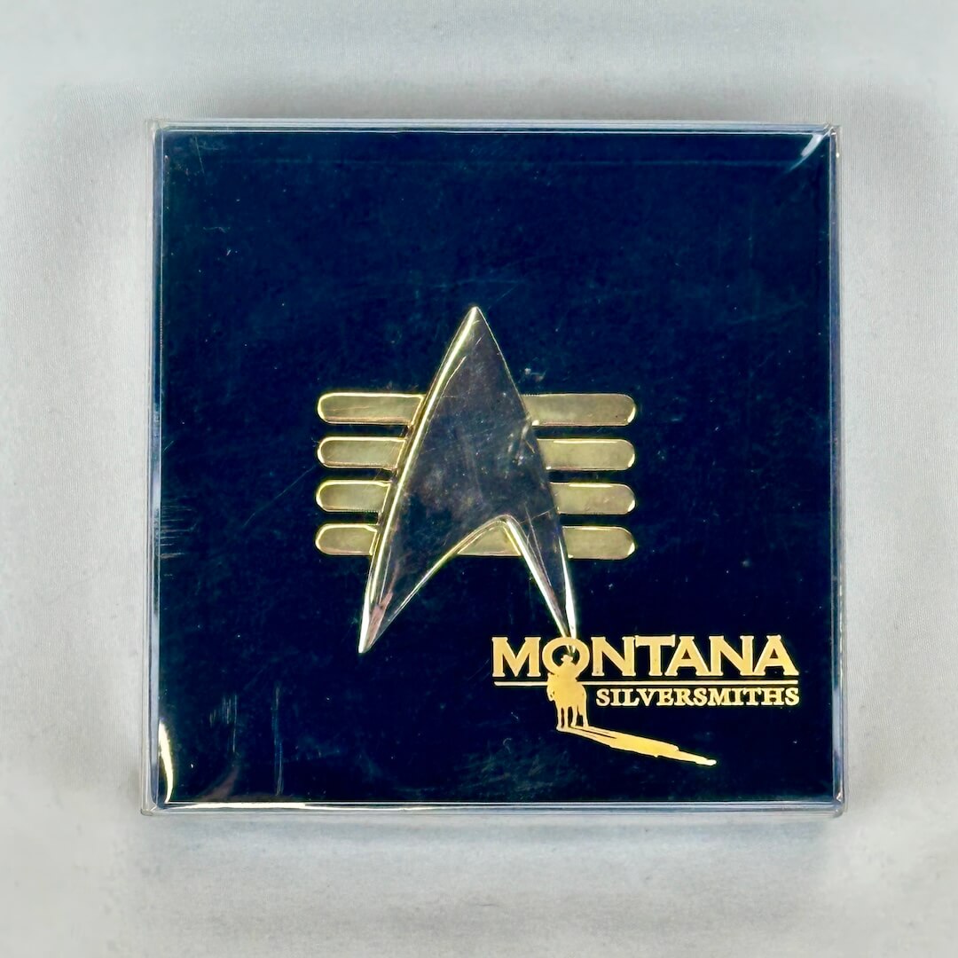 Star Trek Comm Badge - Montana Silversmiths