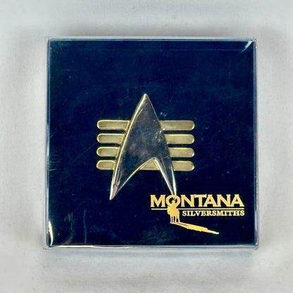 Star Trek Comm Badge - Montana Silversmiths