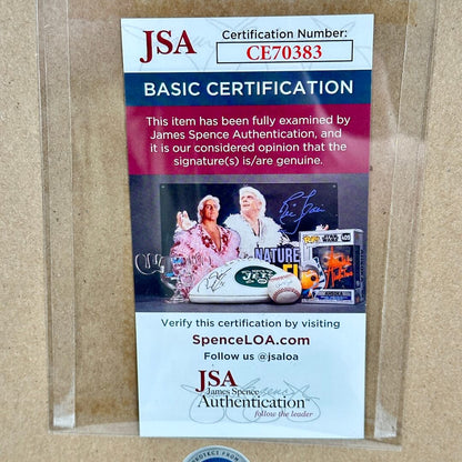 James Spence Authentication (JSA) Basic Certification card CE70383. 