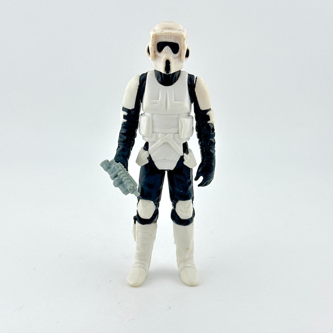 Star Wars stormtrooper action figure on a white background