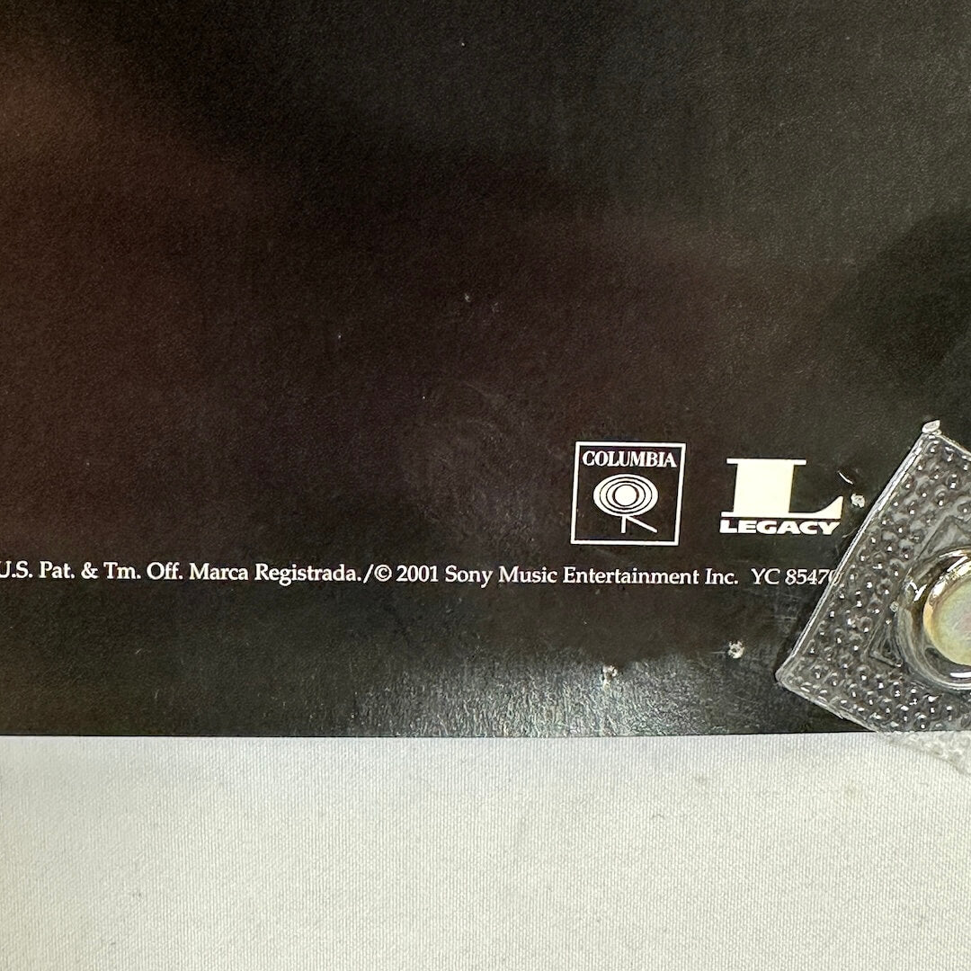 Close up of copyright information to date poster. 